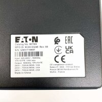 Eaton 5E700I USV, 700 VA/360 W, Line-Interaktiv, 220–240 V, 50/60 Hz, Überspannungsschutz, LCD-Anzeige