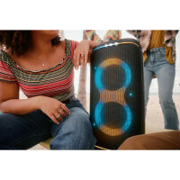 JBL PartyBox Club 120, tragbarer Bluetooth-Lautsprecher, mit Lichteffekten, Mikrofoneingang, Akku, schwarz