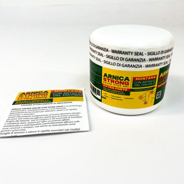 Arnica Ointment Extra Forte 500ml, highly concentrated with devils claw, warming, for bruises, muscle and joint pain, massage