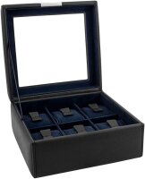 Friedrich23 Uhrenbox 20114-2, Glasdeckel, 6 Uhren,...