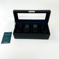Friedrich23 Uhrenbox 20115-2, lang, Glasdeckel, Platz...