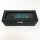 Friedrich23 Watch Box 20115-2, long, glass lid, space for 4 watches, black, fine synthetic material