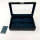Friedrich23 Uhrenbox 20013-2, Glasdeckel, 10 Uhren, Schwarz, Feinsynthetik, elegantes Design