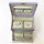 Friedrich23 Jolie jewelry box 23256-56, lockable, cross-scar design, fine synthetic material, lavender