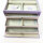 Friedrich23 Jolie jewelry box 23256-56, lockable, cross-scar design, fine synthetic material, lavender