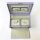 Friedrich23 Jolie jewelry box 23256-56, lockable, cross-scar design, fine synthetic material, lavender