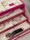 Friedrich23 Jolie Schmuckkästchen 23256-57, abschließbar, Fein-Synthetik, fuchsia, Schmuckaufbewahrung