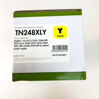 Kompatible Tonerkartusche TN-248XLY Gelb für Brother HL-L3215/3220/3240, DCP-L3515/3520/3527/3555/3560, MFC-L3740/3760, 002-03-SN248XLY