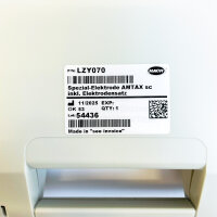 Hach LZY070 Elektrodenkit für Amtax sc, Glas-Messelektrode, 3x 11 ml Elektrolytlösung, Spezialzubehör