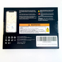 Nutale Air Tag Mate Schlüsselfinder 4er-Set, Bluetooth-Tracker, App-Steuerung, kompatibel mit iOS/Android, austauschbare Batterie