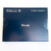 Nutale Air Tag Mate Schlüsselfinder 4er-Set, Bluetooth-Tracker, App-Steuerung, kompatibel mit iOS/Android, austauschbare Batterie