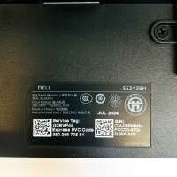 Dell SE2425H Monitor 24", Full HD, 75Hz, VA-Panel, 5ms, VESA 100x100, HDMI/VGA, schwarz