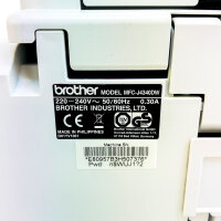 Brother MFC-J4340DW Multifunktions-Tintenstrahldrucker, 4-in-1, Farbe, WLAN, Duplex, 150 Blatt, Weiß