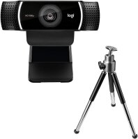 Logitech C922 PRO Webcam, Full HD 1080p, Autofokus,...