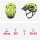 ABUS Aduro 3.0 LED Fahrradhelm, Signalgelb, Größe L (58–62 cm), mit integriertem Rücklicht, für Damen und Herren