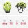 ABUS Aduro 3.0 LED Fahrradhelm, Signalgelb, Größe M (52–58 cm), mit integriertem Rücklicht, für Damen und Herren