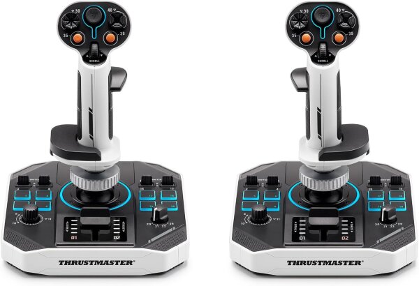 Thrustmaster SOL-R 2 HOSAS, Dual Joystick System, Space Sim Duo, precise control, for space flight simulation