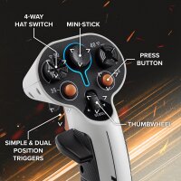 Thrustmaster SOL-R 2 HOSAS, Dual Joystick System, Space Sim Duo, precise control, for space flight simulation