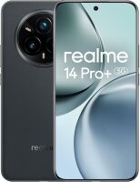 realme 14 Pro+ 5G RMX5054 Smartphone, 8GB RAM, 256GB, Dual-SIM, Wildledergrau, 120Hz AMOLED, 50MP Kamera