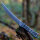 Williams SZO 001 fixed blade knife, designed by Josh Morgan, black handle, including sheath