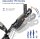 CaddyTek Explorer V8 SuperLite Deluxe Golf Trolley, 4-Wheel, Version 8, Foldable, Height-Adjustable Handle, CP-XR-8DG