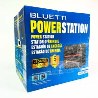 BLUETTI AC200PL Powerstation, 2304 Wh, 2400 W, mobiler Solargenerator, Notstrom, LiFePO4-Akku, vielseitige Anschlüsse