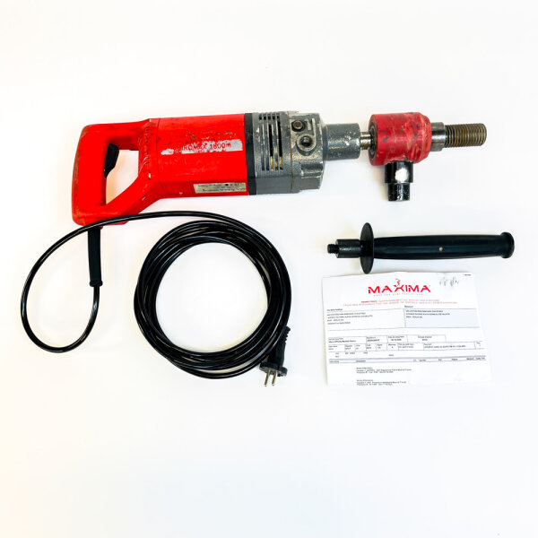 Maxima Caromax 1800 Trockenkernbohrmaschine, 1800W, 33.000 Schläge/min, 0,1J Schlagenergie, rot, leistungsstark