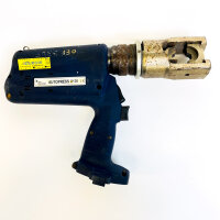 Tyco Electronics AUTOPRESS U120 crimping tool, model 13UE120CU, battery-operated, without battery/charger, for cable connections