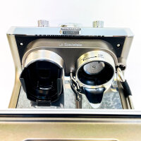 DeLonghi EC 9255.T Espressomaschine, integriertes Mahlwerk, Barista-Set, Cold-Brew, 8 Mahlgrade, 1550W, 15 bar, 3 Temperaturen, Titan