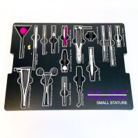 NuVasive RELINE Small Stature Demo Set, spinal implant system, including anatomical model and transport case