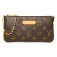 Louis Vuitton Pochette Milla MM Clutch, braun/gold,...