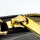 Louis Vuitton Pochette Milla MM Clutch, brown/gold, coated canvas, 8x4.25x1 inches, monogram, elegant handbag