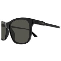 Gucci GG1819S sunglasses, black, lens width 57mm, bridge width 17mm, temple length 145mm, fashionable design