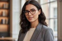 Burberry B 225-Q 3657 womens glasses, rectangular, lens width 51 mm, bridge 18 mm, temples 140 mm, elegant design
