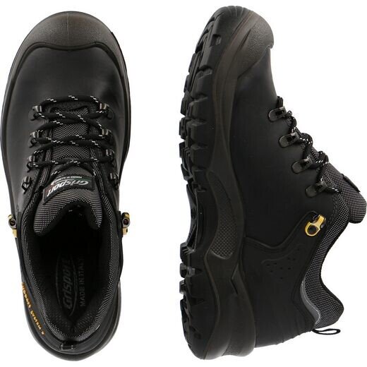 Grisport Sicherheitshalbschuhe N33149, Modell 90 1L S3, Größe 40, Schwarz, rutschfest, durchtrittsicher, hitzebeständig