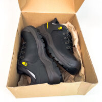 Grisport Sicherheitshalbschuhe N33149, Modell 90 1L S3, Größe 40, Schwarz, rutschfest, durchtrittsicher, hitzebeständig