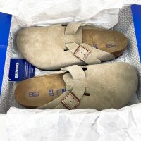 Birkenstock Boston BS 0560771, clog, size 41 EU, soft footbed, leather, brown