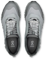 On Cloud 6 Geo WP Mens Sneakers, Low-Top, Waterproof, Size 44, Grey, Model 3MG1042