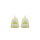 On The Roger Kids Sneaker, EU 32, weiß mit Limelight-Details, sportlicher Kinderschuh, leicht, atmungsaktiv
