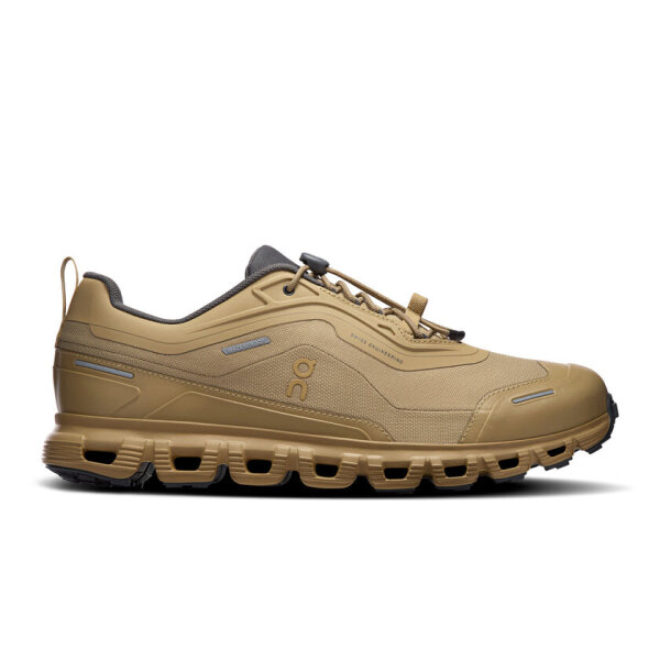 On Cloud 6 GEO WP Herren-Sneaker, Größe 44,5, wasserdicht, atmungsaktiv, Farbe chai