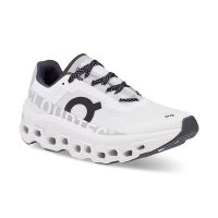 On Cloudmonster Damen-Sneaker, Größe 40 EU, weiß, atmungsaktiv, leichte Dämpfung, sportlicher Laufschuh