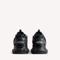 Balenciaga Track Herren-Sneaker, Größe 44, schwarz, sportliches Design, atmungsaktives Mesh, robuste Gummisohle