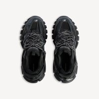 Balenciaga Track Herren-Sneaker, Größe 44, schwarz, sportliches Design, atmungsaktives Mesh, robuste Gummisohle
