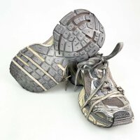 Balenciaga 3XL Herren-Sneaker, Größe 41, hellbeige, Chunky-Design, Mesh-Leder-Mix, sportlicher Look