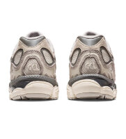 Asics Gel-NYC 1201A789, Sneaker, EU 40,5, creme/austerngrau, bequeme Dämpfung, sportliches Design