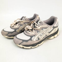 Asics Gel-NYC 1201A789, Sneaker, EU 40,5, creme/austerngrau, bequeme Dämpfung, sportliches Design