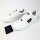 Philipp Plein Street King sneakers, low-top, white, size 42 EU, leather, logo details, sporty-elegant