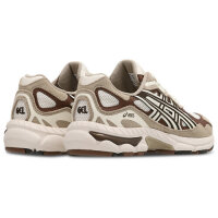 Asics GEL-NYC childrens shoes, size 39 EU, beige, breathable mesh/synthetic, sporty, comfortable cushioning