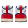 Nike Jordan AJ1 Mid Baby-Sneaker, Größe 22 EU, sportlicher Klettverschluss, gepolsterter Einstieg, rutschfeste Sohle