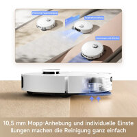 Dreame L10s Ultra Gen 2 RLL32SE-1 Saugroboter, Wischfunktion, MopExtend RoboSwing, 10.000 Pa Saugkraft, automatische Basisstation